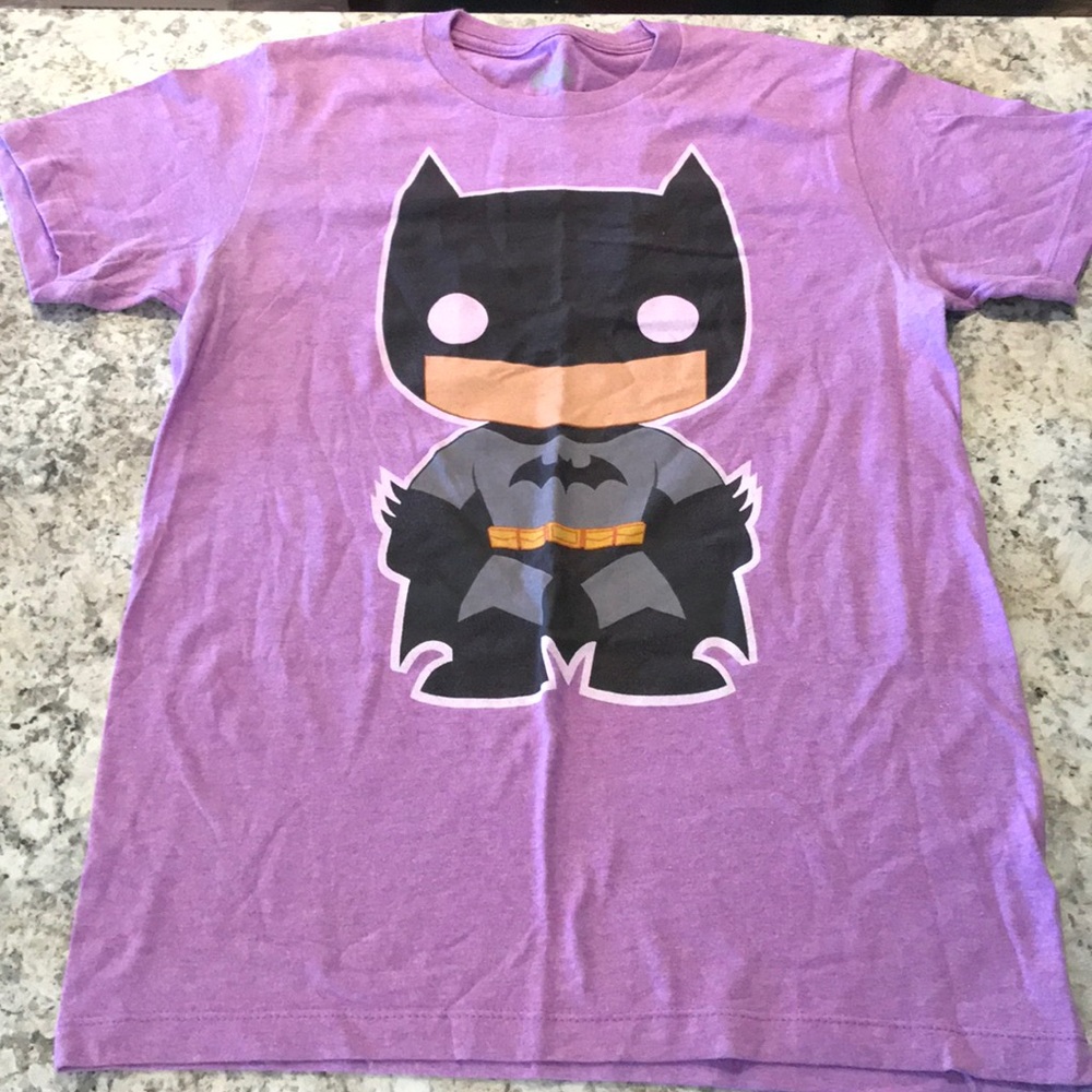Men’s Purple Batman Tee